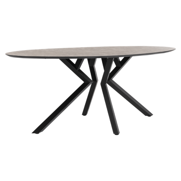 Bartafel Masura Ellips 180x100 Cm Roest