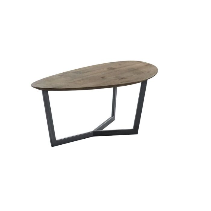 Salontafel Pialto Eivormig Eiken