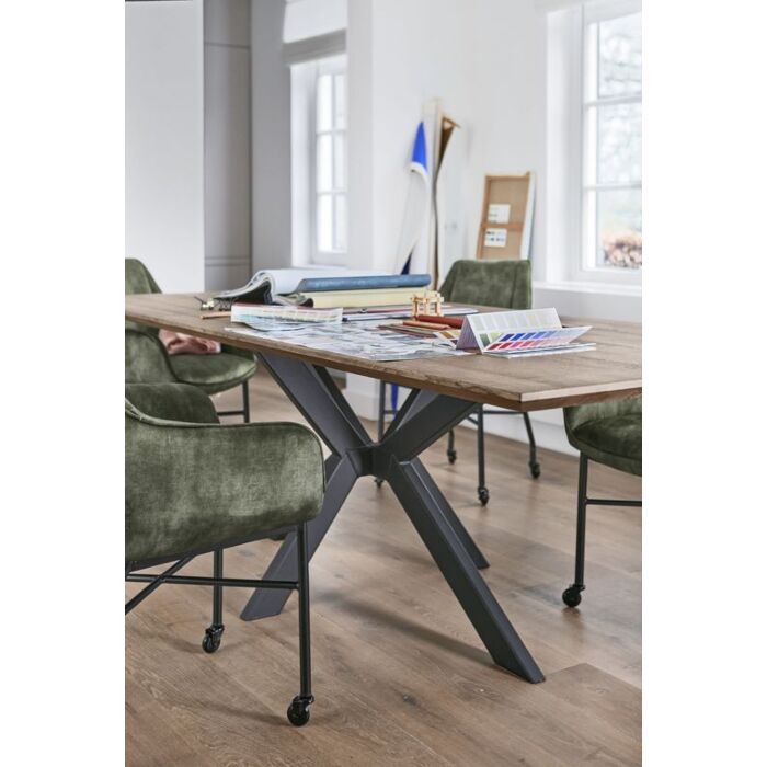 Eettafel Batoli rechthoek eiken