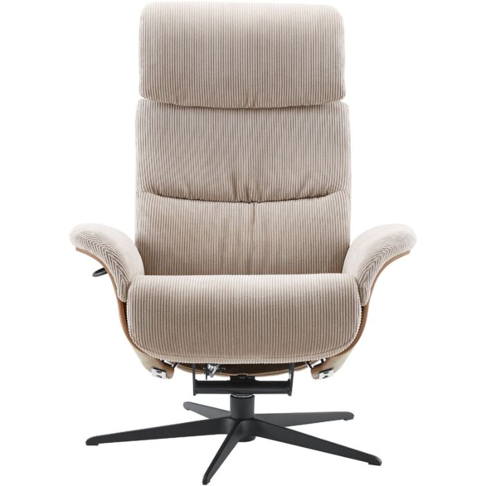 Relaxfauteuil Hintas M Beige Hout