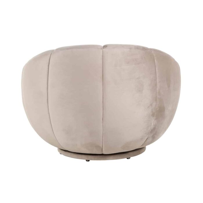 Draaifauteuil Kendall khaki velvet