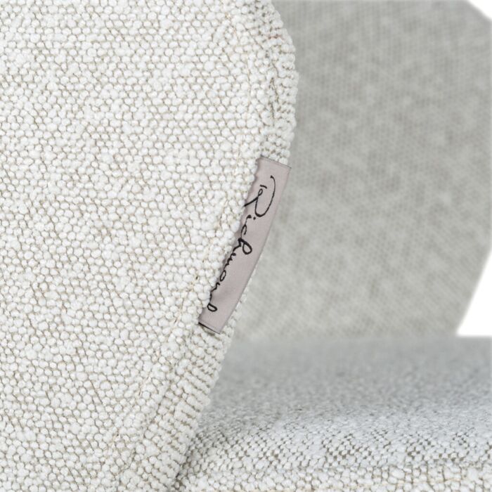 Eetkamerstoel Savoy White Bouclé