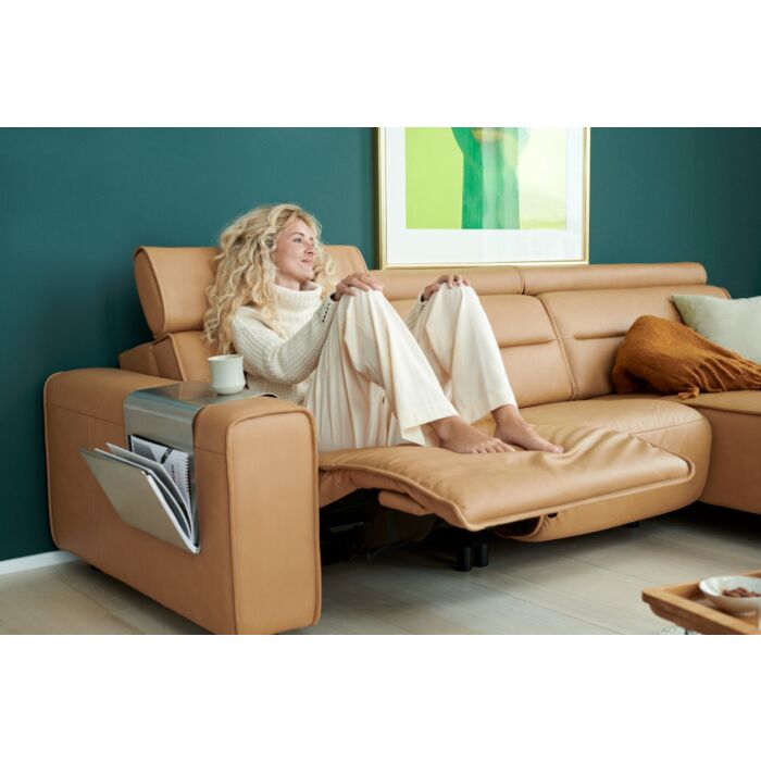 Stressless 2-Zits Met Longseat Emily Brede Armleuning