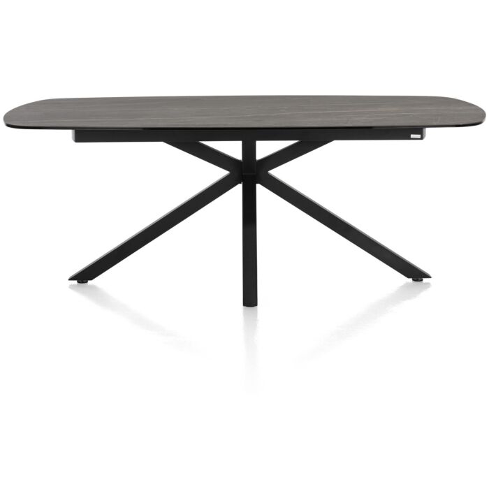 Eetkamertafel Montello 200x100 Cm Zwart