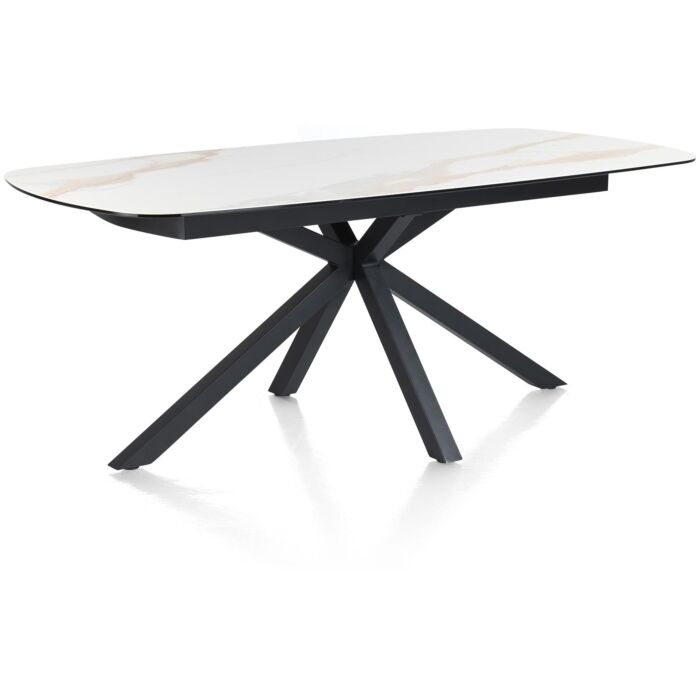 Eetkamertafel Montello 200x100 Cm Wit
