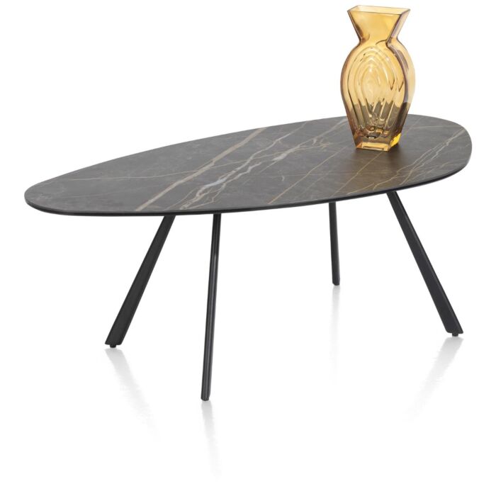 Salontafel Montello Laag 94x49 Cm Zwart