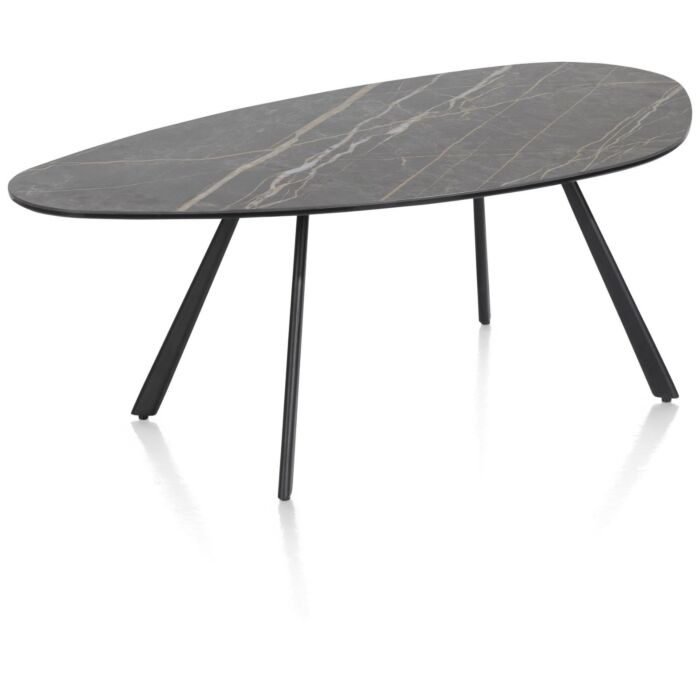 Salontafel Montello Laag 94x49 Cm Zwart