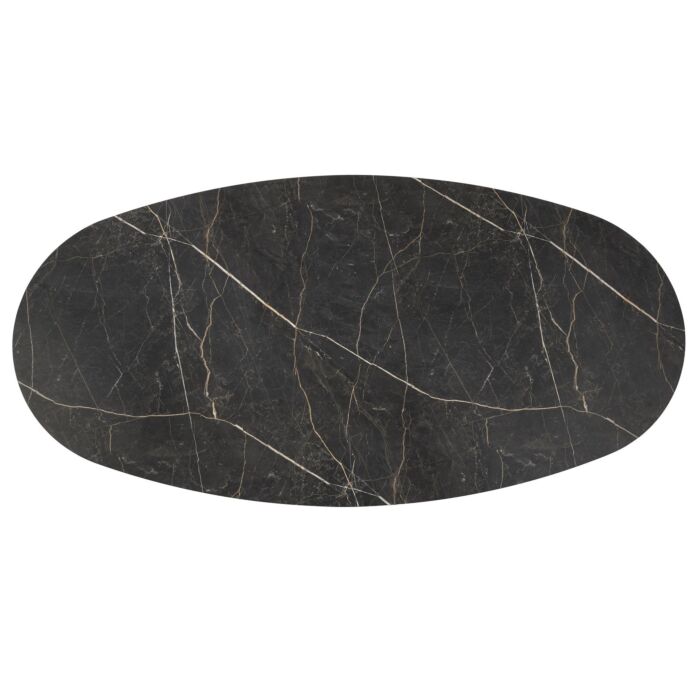 Eetkamertafel Arabax Ellips 270x120 Cm Onyx