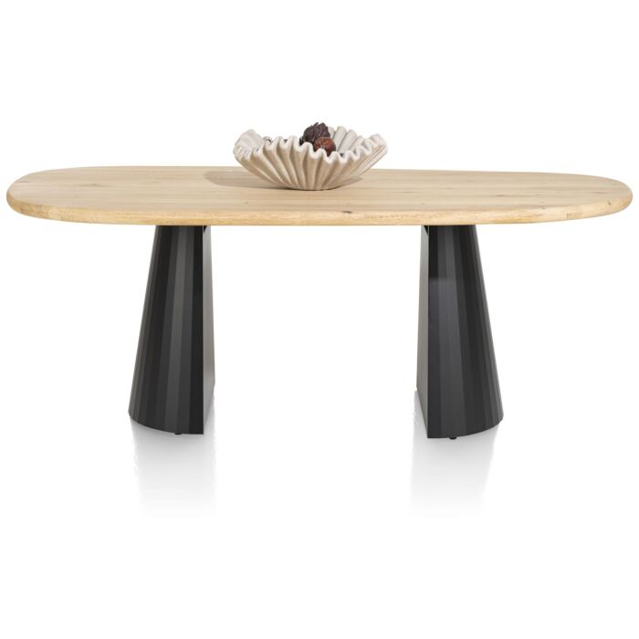 Eetkamertafel Arawood Teardrop 240x120 Cm Natural