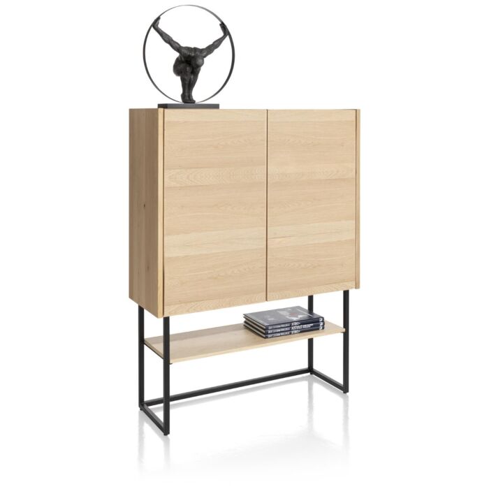 Highboard Carving 120 Cm Natural
