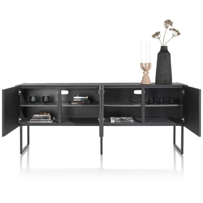 Dressoir Carving 210 Cm Castle Black