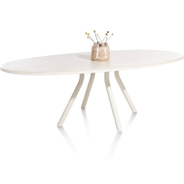 Eetkamertafel Lund Ovaal 210x120 Cm Nebbia