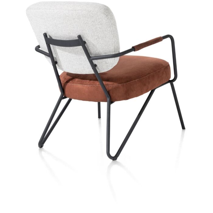 June, Fauteuil - Frame Off Black + Pocketvering