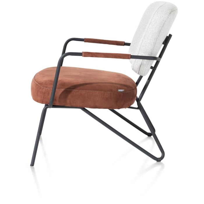 June, Fauteuil - Frame Off Black + Pocketvering