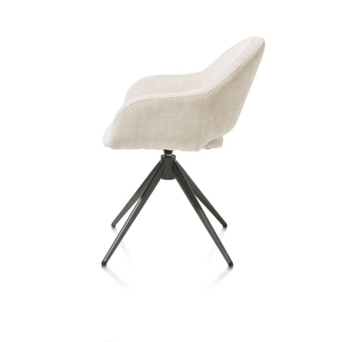Armstoel Finn Livigno Creme