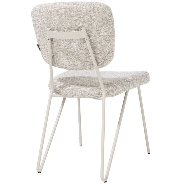 Eetkamerstoel June Silk Grey