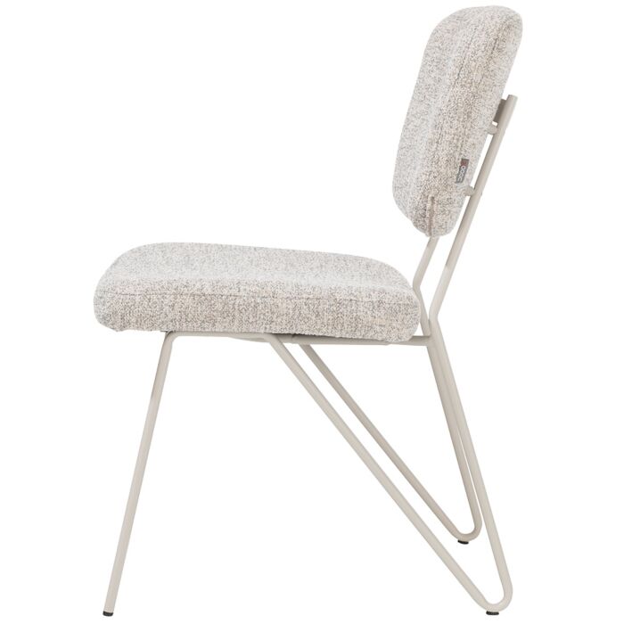 Eetkamerstoel June Silk Grey