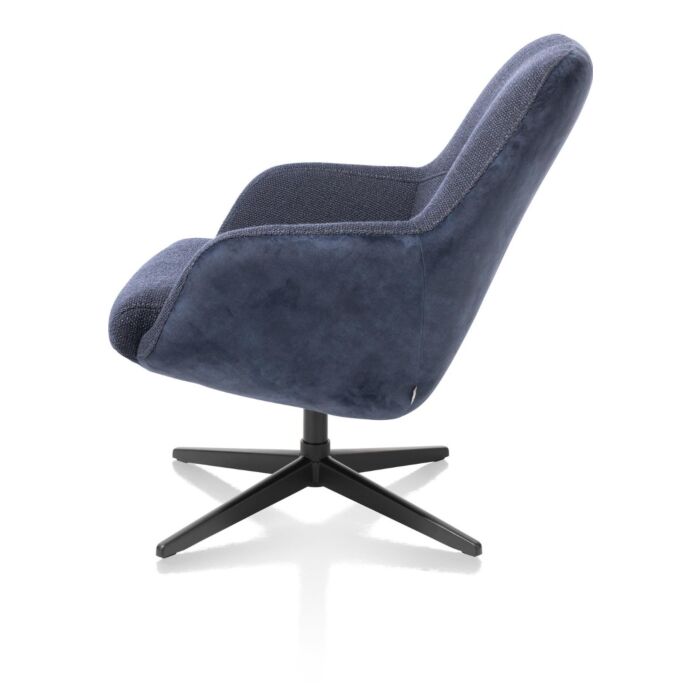 Vernon, Fauteuil Met Draaifunctie - Lage Rug