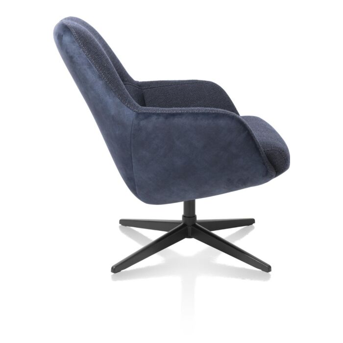 Vernon, Fauteuil Met Draaifunctie - Lage Rug