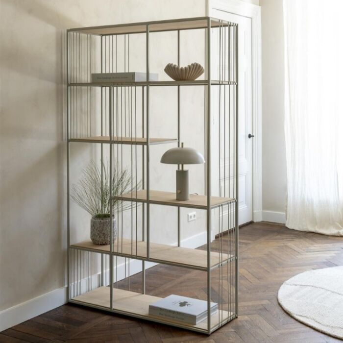 Niora, Roomdivider 120 Cm - Silk Grey