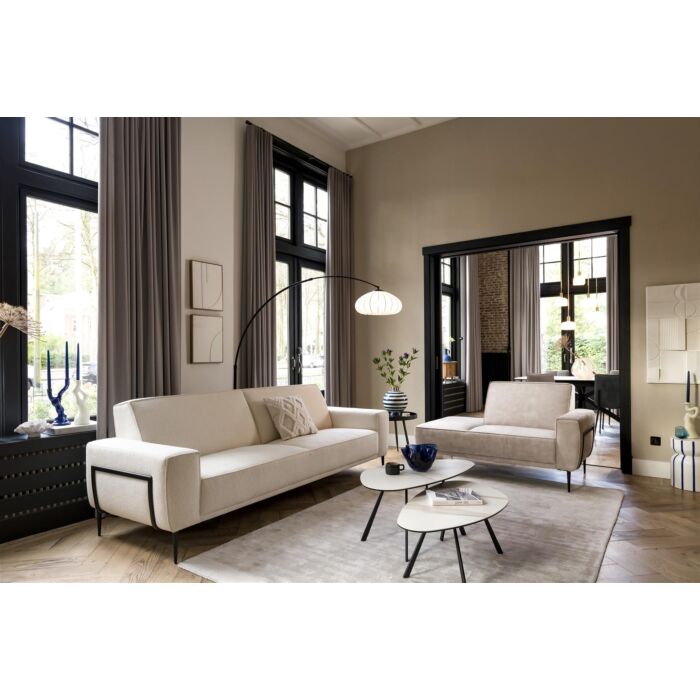Salontafel Montello 94x49 Cm Wit
