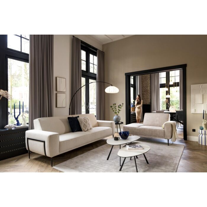 Salontafel Montello Laag 94x49 Cm Zwart