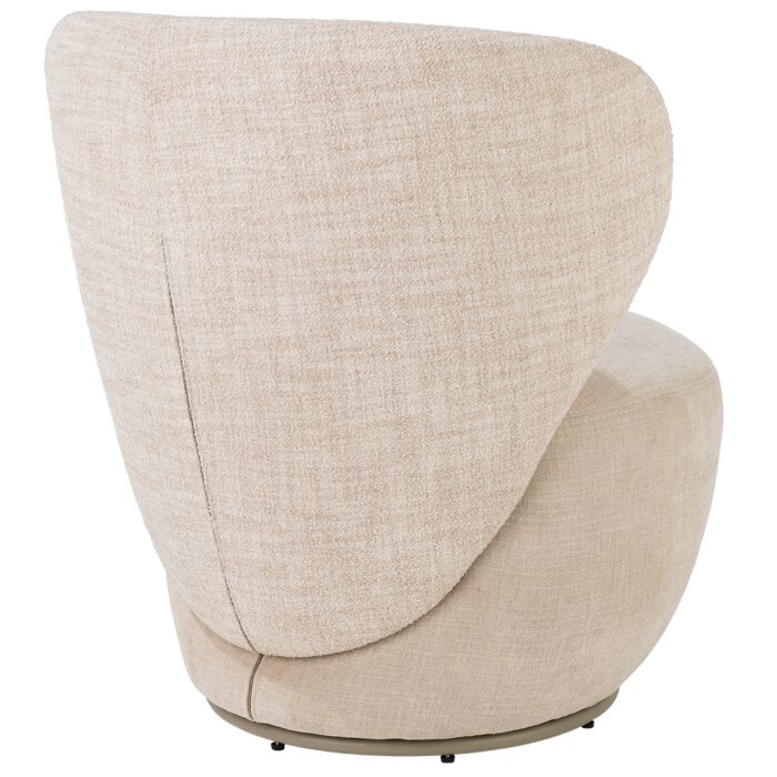 Draaifauteuil Solee Creme