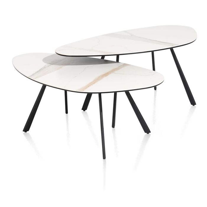Salontafel Montello 94x49 Cm Wit