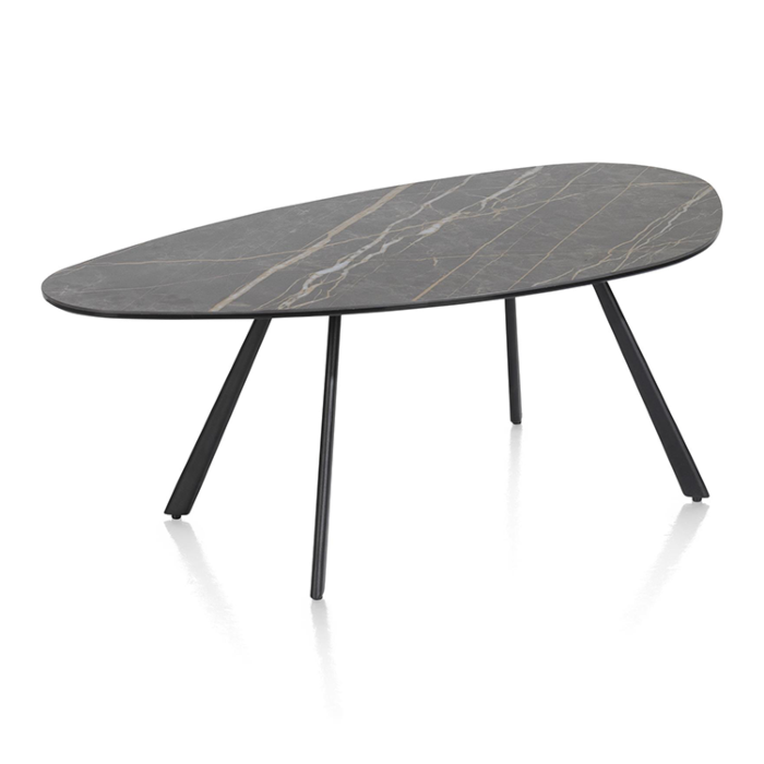 Salontafel Montello Laag 94x49 Cm Zwart