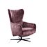 IN.HOUSE Relaxfauteuil Sinta Velvet Medium Rood