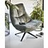 Draaifauteuil Monzone donkergroen velvet