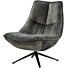 Draaifauteuil Monzone donkergroen velvet