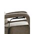 Relaxfauteuil Lerira met sta-op XS microleder bruin