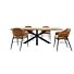 Eettafel Gardo boomstam 240cm