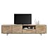 TV-Meubel Rianta houtstructuur/metaal
