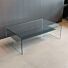 Salontafel Glas met Grijs