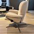 Stressless Relaxfauteuil Rome Low Back Off White