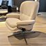 Stressless Relaxfauteuil Rome Low Back Off White