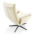Draaifauteuil Thames Wit