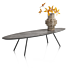 Salontafel Niora 150 Cm HPL Metal Graphite