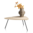 Salontafel Niora 85cm Eiken Metal Graphite