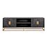  Dressoir Blackbone gold 4-deuren + open vak