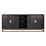  Dressoir Blackbone gold 4-deuren