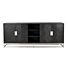  Dressoir Blackbone gold 4-deuren + open vak