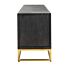 TV-dressoir Blackbone gold 4-deuren 220