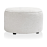 Poef Roan Rond Creme