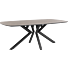 Eetkamertafel Masura Ovaal 150x105 Cm Roest