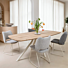 Eetkamertafel Arvada Ovaal 250x110 Cm Onyx Nebbia