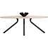 Eetkamertafel Arvada Ellips 220x110 Cm Natural