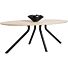 Eetkamertafel Arvada Ellips 220x110 Cm Natural